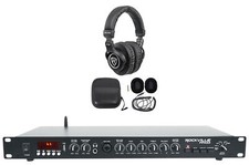 Rockville PPA53 Preamp Pro 1U Pre-Amplifier w/Bluetooth/USB Interface Headphones