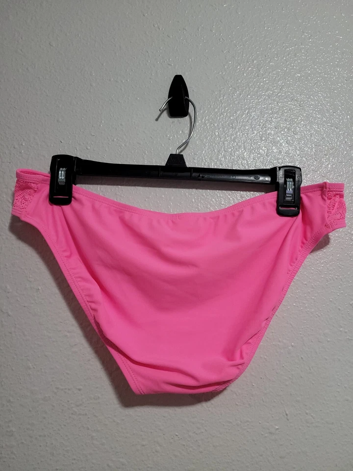 BREAKING WAVES Women's Bikini Bottom Swimwear Pink Color Stretch.Size XL - Image 4 of 4