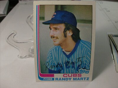 1982 Topps Baseball  #188 - Randy Martz - Chicago Cubs  82-1529