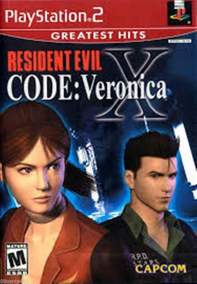 Resident Evil -- CODE: Veronica X Greatest Hits (Sony PlayStation 2, 2002) - Image 2 of 2