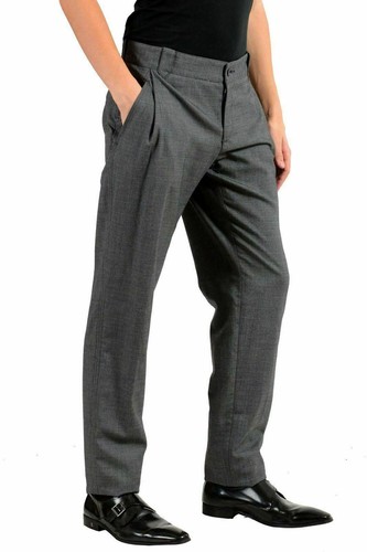 Dolce & Gabbana Men's Wool Gray Pleated Dress Pants US 32 IT 48 - Picture 2 of 4