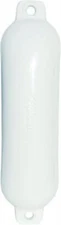 Taylor Made 1021 Hull Gard Inflatable Fender, 4-1/2" x 16", White 1021