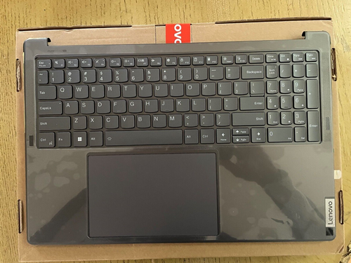 5CB1L55141 NEW LENOVO Slim Pro 9 16IRP8 Palmrest Keyboard Touchpad STORM GREY