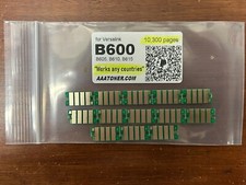 13 x Toner Chip Refill for Xerox B600, B605, B610, B615 10,300 pages 