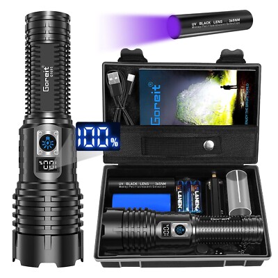 cheap rechargeable led flashlights Hands Free Flashlight and durability Lepro LED Rechargeable Flashlight, LP3000