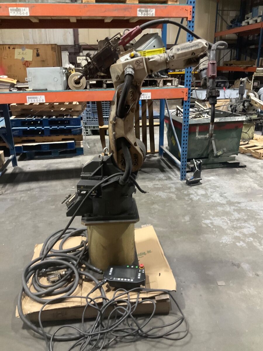 Panasonic YA-1 / YA1QAR61U03 Welding Robot W/ Teach Pendant Panasonic YA-1 / YA1QAR61U03 Welding Robot W/ Teach Pendant