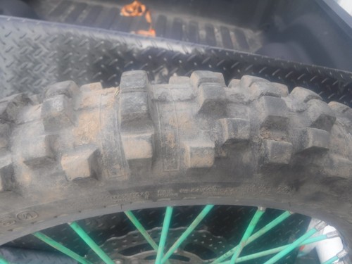 2007 KAWASAKI KX250F TAKASAGO EXCEL 21" FRONT WHEEL HUB RIM TIRE KX 250F 06-14 - Picture 10 of 11