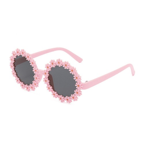 Kids Girls Baby Children Flower Shaped Cute Round Sunglasses Toddler Shade ⚝ - Picture 56 of 63