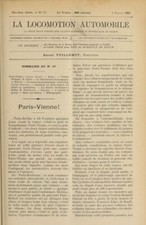 DIE AUTOLOKOMOTIVE 1902 NEUNTES JAHR TEIL NR. 2 VON NR. 26 BIS NR. 52 440 SEITE