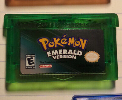 Pokemon: Emerald Version Nintendo Game Boy Advance GBA 