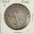 1927 S Walking Liberty Half Dollar Fine Better Date Great Eye Appeal
