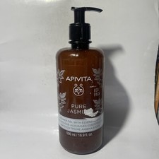 Apivita Pure Jasmine Shower Gel 500ml - Luxurious Shower Gel Body Wash Infused F