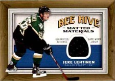 2006-07 Upper Deck Beehive Matted Materials Jere Lehtinen Jersey 1 Color #MM-LE