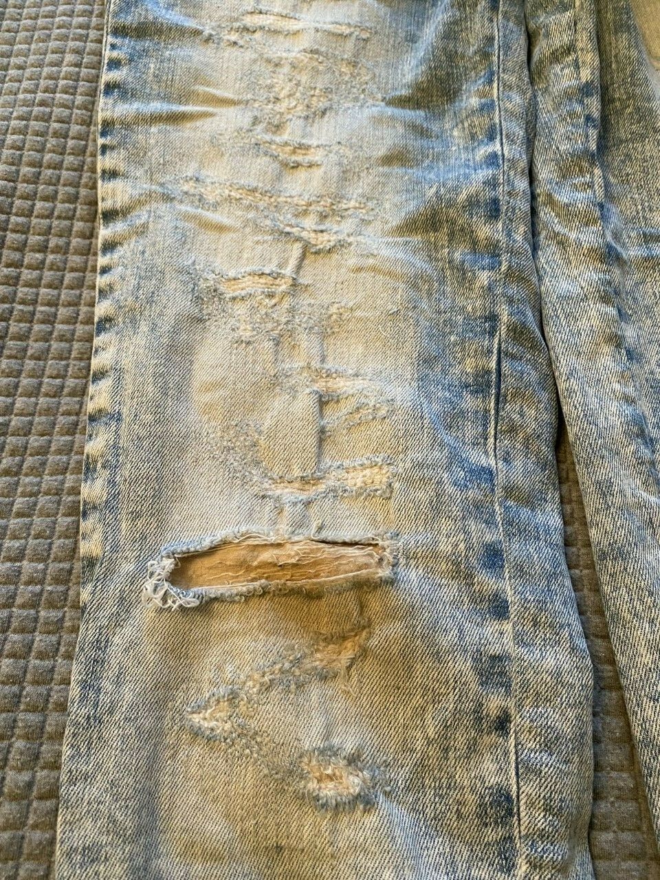 DOLCE & GABBANA / D&G VINTAGE SKINNY STRETCH JEANS (USED, WAIST 29") image 7