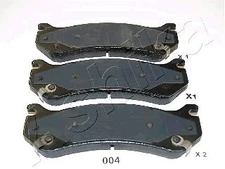 Ashika 51-00-004 brake pad set, disc brake for Cadillac, Chevrolet, Hummer