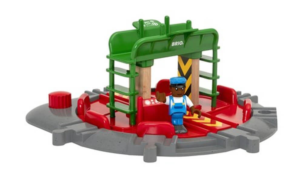Thumbnail - Ravensburger 63347600 Lok-drehscheibe Mit Kontrollbrücke Rw Bridges