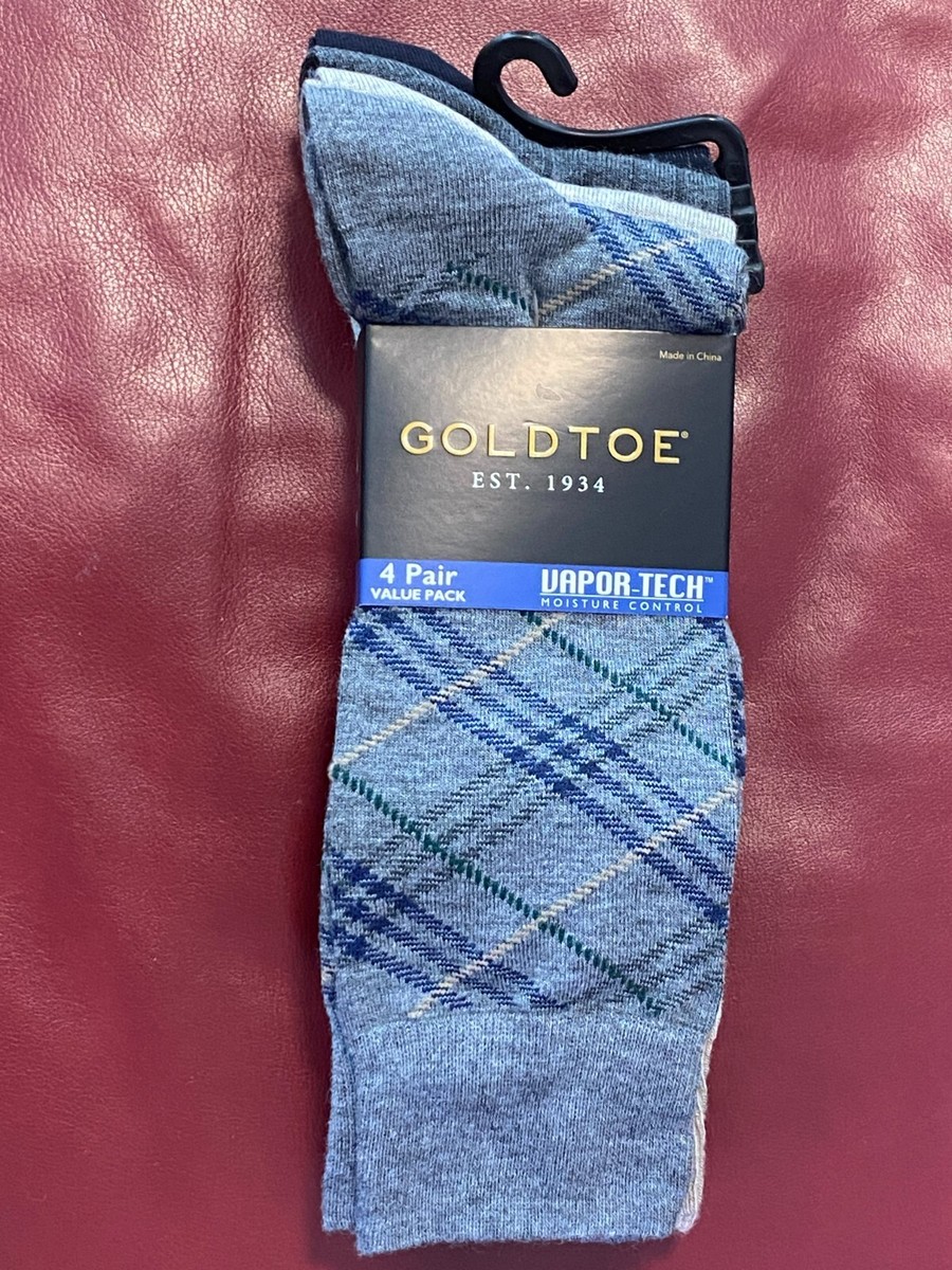 $20 GOLDTOE Dress Socks | 4 Pair | Grey Tan Blue Plaid | Shoe 7-12 Sock 10-13 | eBay $20 GOLDTOE Dress Socks | 4 Pair | Grey Tan Blue Plaid | Shoe 7-12 Sock 10-13 | eBay