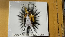 RARE CD Digipak Edition Queen Rock You From Rio Live Radio Gaga Limited Edition