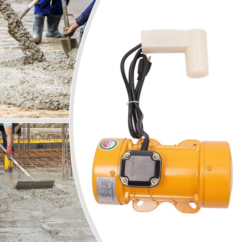 Motore Vibrante Giallo/Blu 110V 370W, Motore Vibratore Intensivo Cemento Calcestruzzo - Foto 1 di 40