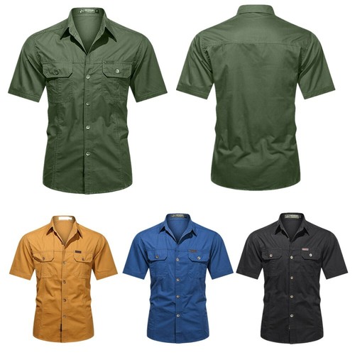 mens short sleeve shirts ebay