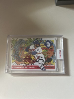 2021 Topps Project 70 Fernando Tatis Jr by Ermsy #2 - SD Padres