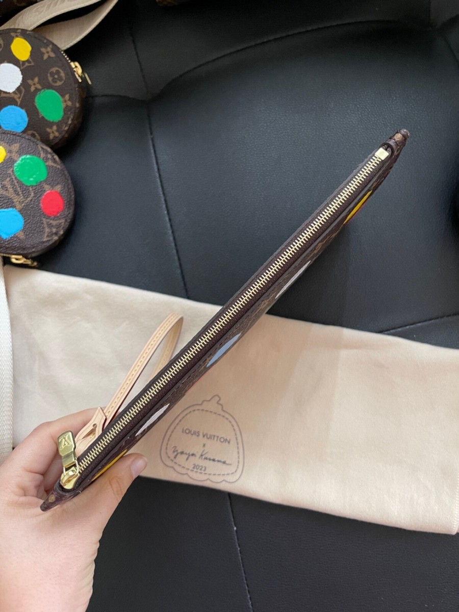 LOUIS VUITTON X YAYOI KUSAMA NEVERFULL MM M46390 BLACK NEW LOUIS VUITTON X YAYOI KUSAMA NEVERFULL MM M46390 BLACK NEW