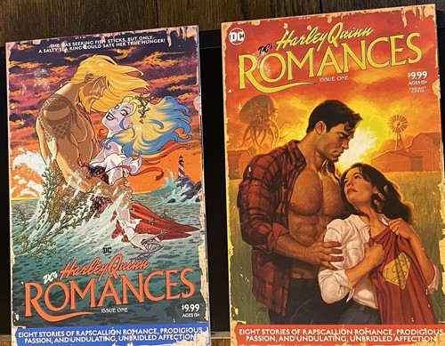 Harley Quinn Romances 1 ~ Lot Cover A & B ~ Amanda Connor ~ David Talaski