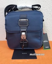 New 295 Tumi Alpha Bravo Navy Ballistic Nylon Junior Crossbody
