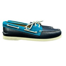Scarpe da barca Sperry Gold Cup autentiche originali nautica marina uomo taglie 10,5-11