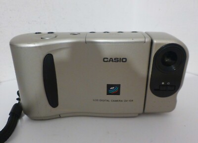 VINTAGE 1990s CASIO QV-10A DIGITAL STILL CAMERA , NO SIGN OF LIFE