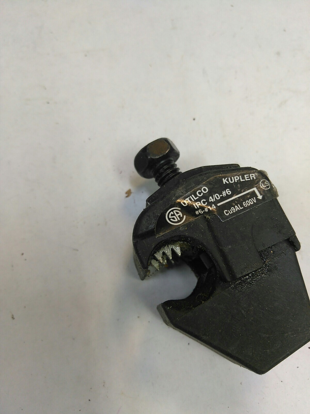 ILSCO KUPLER IPC 4/0-#6 ,4/0-#4 Cu9AL Insulating Piercing Connector ...