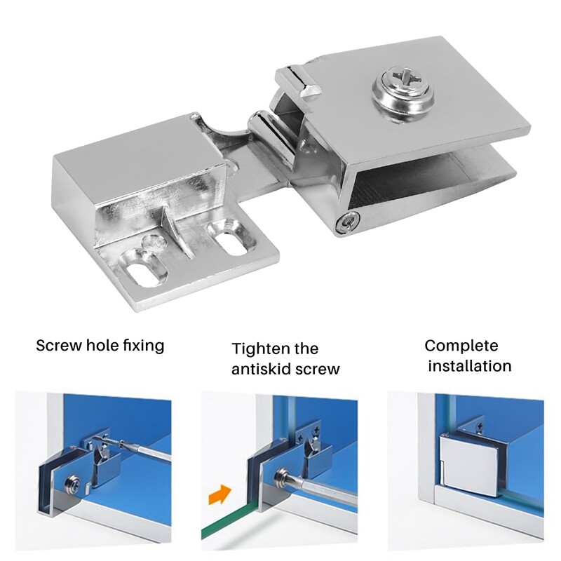 4 Pack Glass Door Hinges Glass Door Hinge Glass Wine