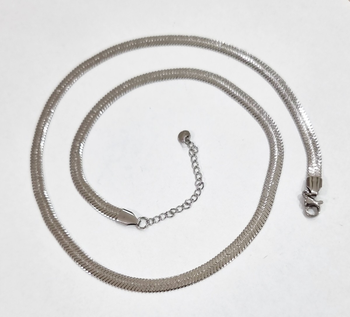 STERLL Collana Da Uomo In Argento 925 Design A Maglie Robuste Lunghezza 55 Cm - Foto 2