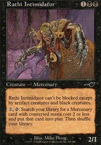 Rathi Intimidator x4 - Nemesis - NM-Mint, English - Nemesis