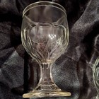 Two Vintage Early American Pressed Glass Goblets~Eureka~McKee & Co~EAPG~1800s — photo 3