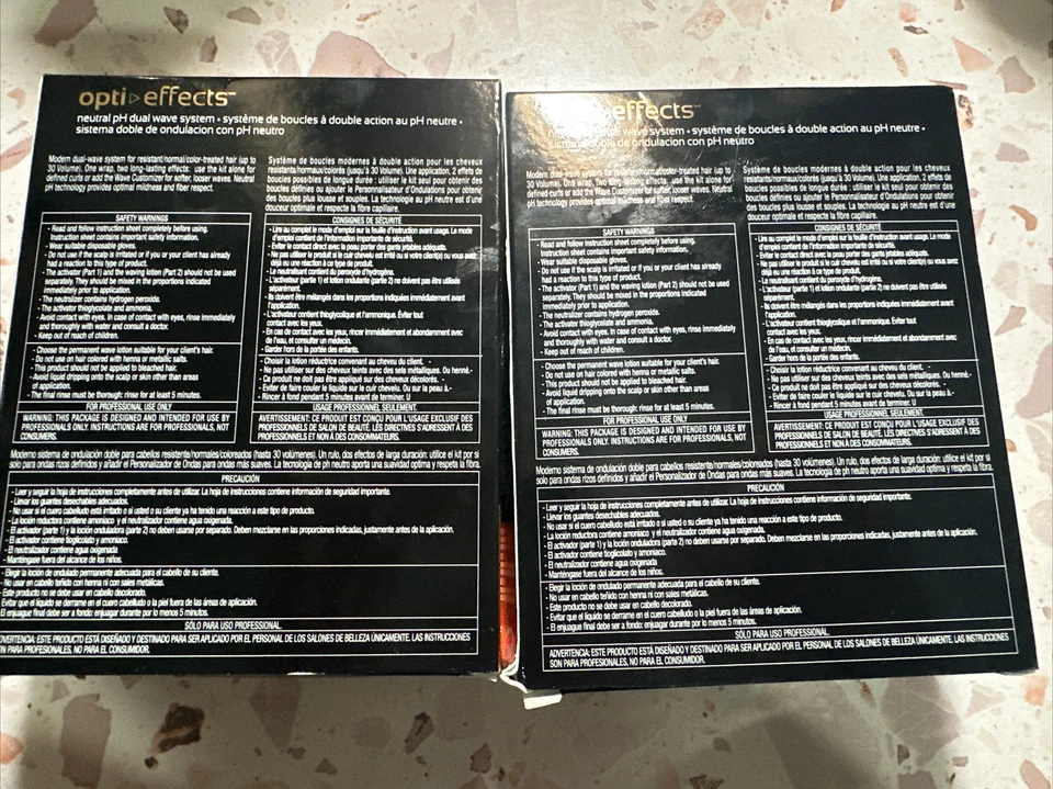 Sistema de doble onda Matrix Opti Effects 2 piezas RESISTENTE (2 x cajas) Foto 3 de 4