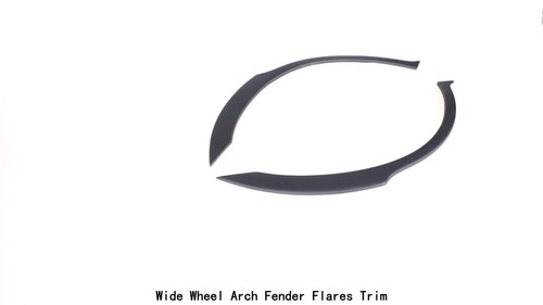 Fit for Subaru Impreza STI WRX 2002-2009 Rear Wheel Arch Fender Flares Lip 2PCS - Video 1 of 1