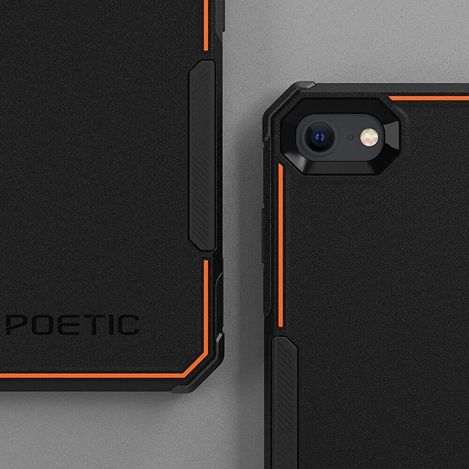 For iPhone SE 2022 3rd Gen Case Dual Layer Slim Shockproof Protective Cover - Image 3 of 4