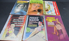 Vintage Perry Mason by Eric Stanley Gardner Mystery Lot of 6