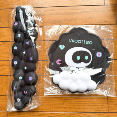 BTS JIN 'HAPPY' Official Merch MD Wootteo Wrist Rest Set | eBay