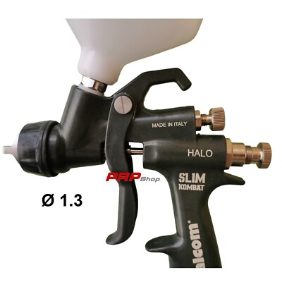 WALCOM SLIM KOMBAT HALO PROFI SPRITZPISTOLE MIT REGLER Ø 1,3