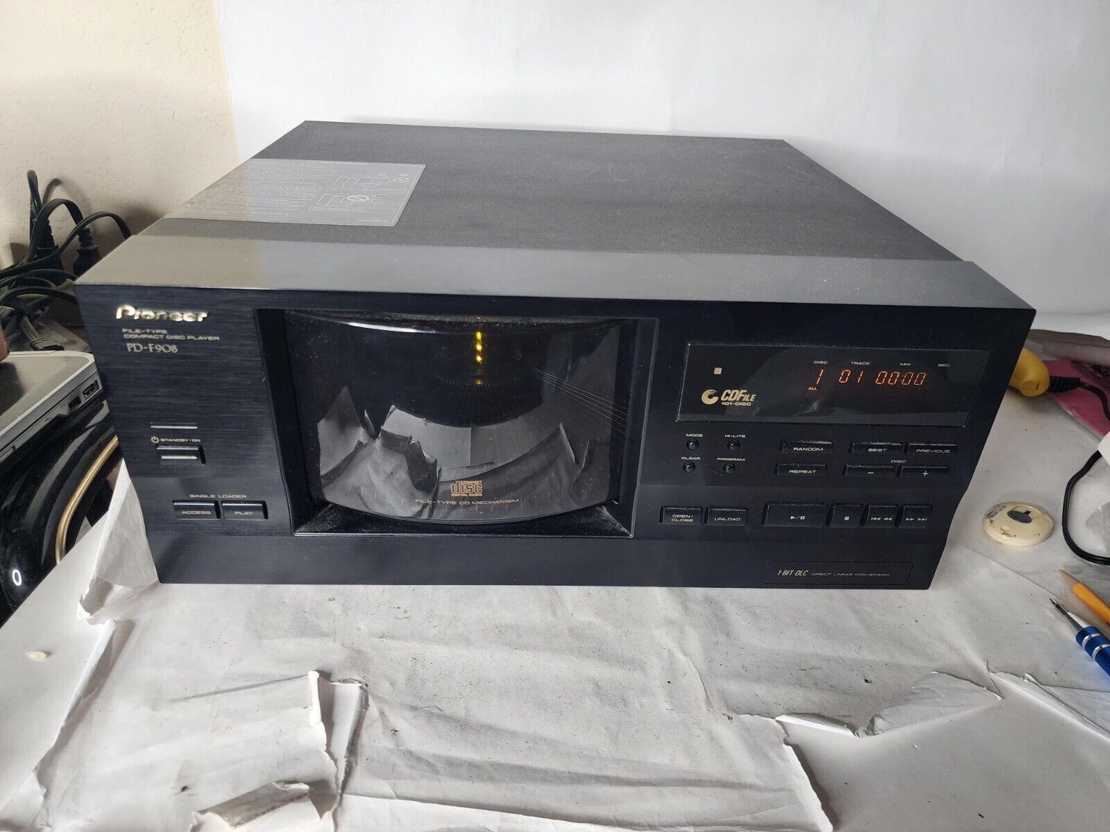 Pioneer F908 CD Player for sale online | eBay