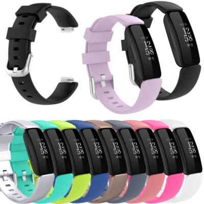 Silicone Wristwatch Band Strap Bracelet For Fitbit Inspire Fitness  Tracker UK