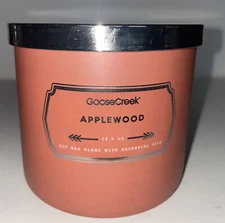 Goose Creek Candle APPLEWOOD 14.5 Oz Triple Wick Candle