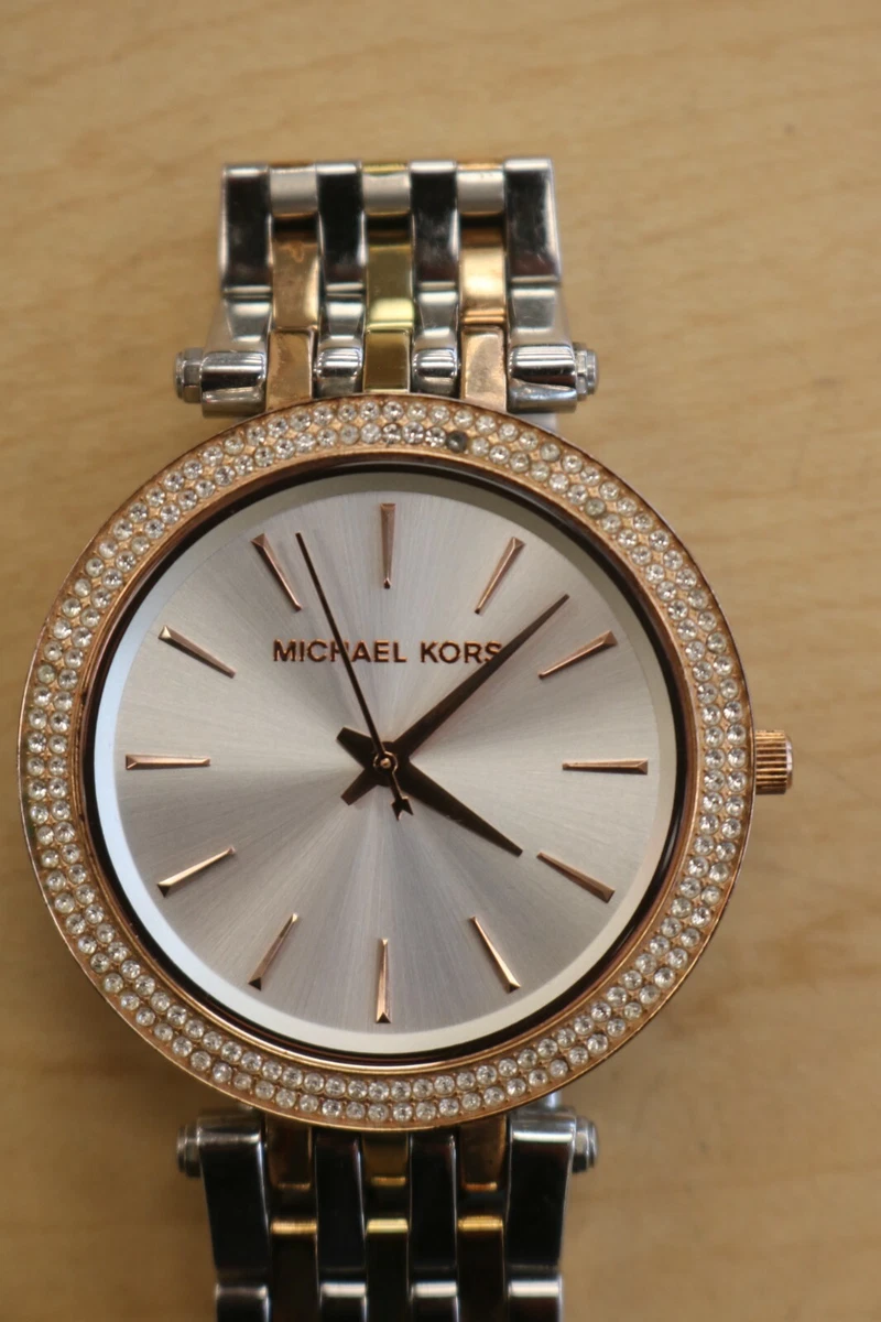 Michael Kors MK 3203 Darci Stainless Steel Ladies Wristwatch Pre