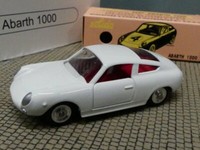 1/43 Solido Fiat Abarth 1000 Weiß