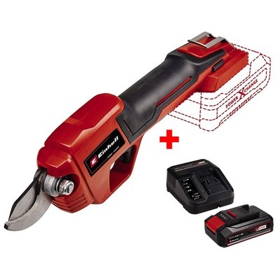Einhell Akku-Astschere GE-LS 18 Li solo inkl. 2,5 Ah Starterkit Akku + Ladegerät