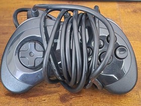 Sega Saturn Controller Black Control Pad Model 2 MK2 Boxed