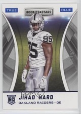 2016 Panini Rookies & Stars Three Star True Blue 28/49 Jihad Ward #287 6s2