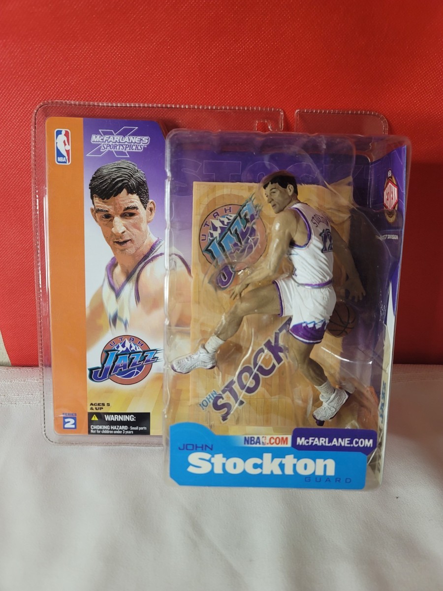 NBA★JOHN STOCKTON★フィギュア★MCFARLANE McFARLANE'S SPORTSPICKS Series 2 - John Stockton - #12 Utah